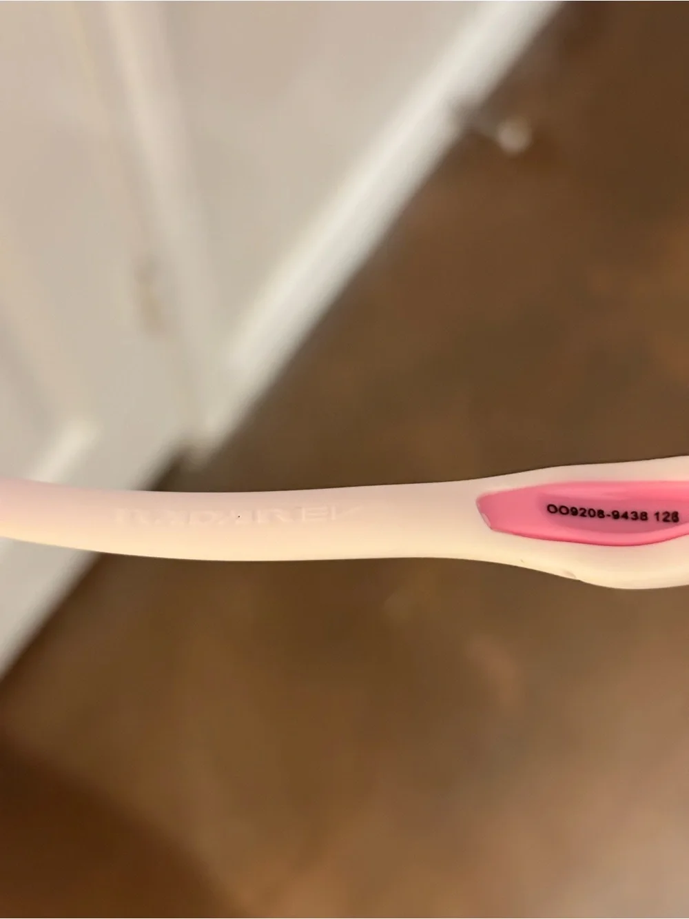 Pink oakley Radar ev Prizm lens